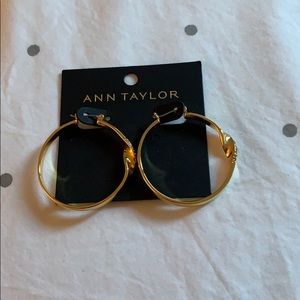 NWT Ann Taylor Hoop Earrings